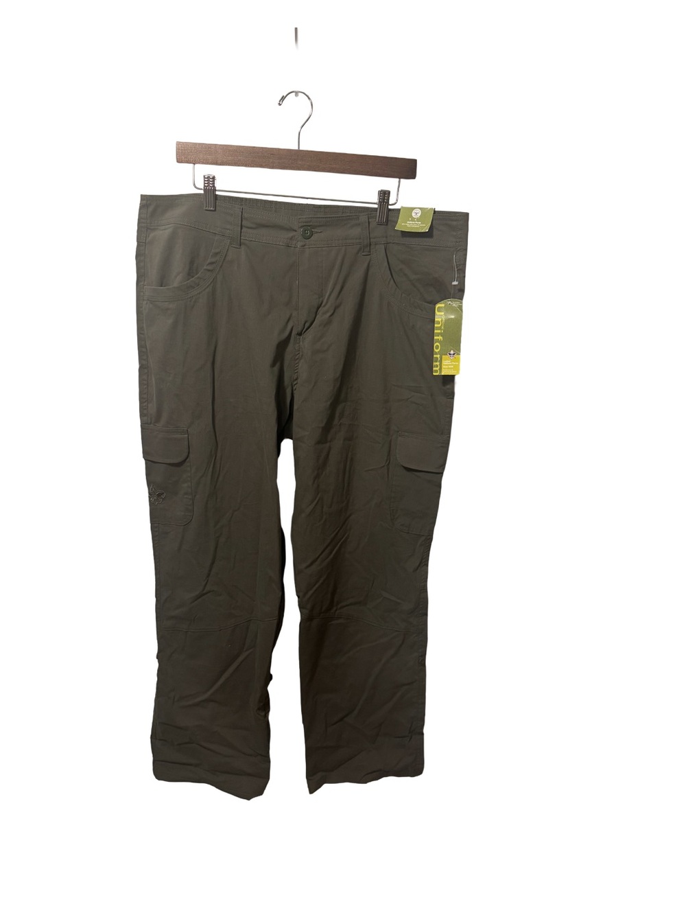 Women’s Boy Scout Uniform Olive Green Cargo Pants NWT 18W